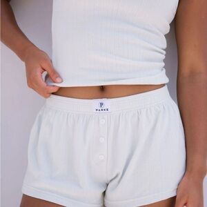 Parke Bridal Pointelle Shorts